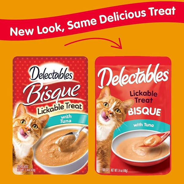 Hartz Delectables Bisque Lickable Treat for Cats Tuna