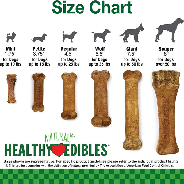 Nylabone Healthy Edibles Variety Pack Roast Beef and Chicken Regular