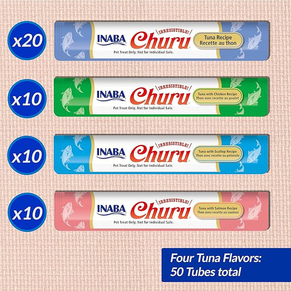 Inaba Churu Tuna Varieties Creamy Cat Treat