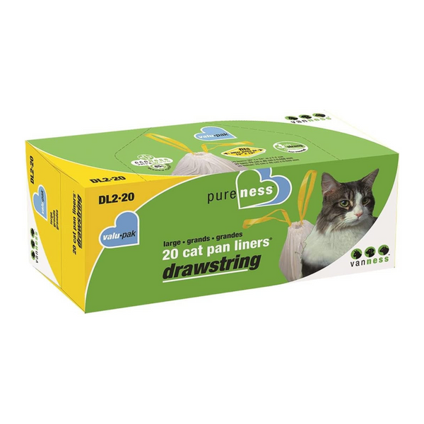  Drawstring Cat Pan Liners