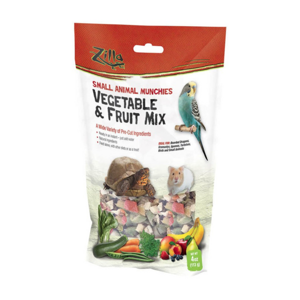 Zilla Small Animal Munchies Vegetable and Fruit Mix