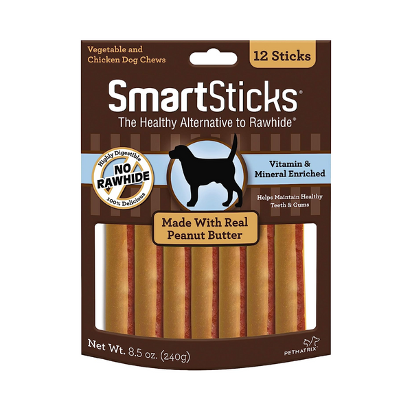 SmartBones SmartSticks with Real Peanut Butter