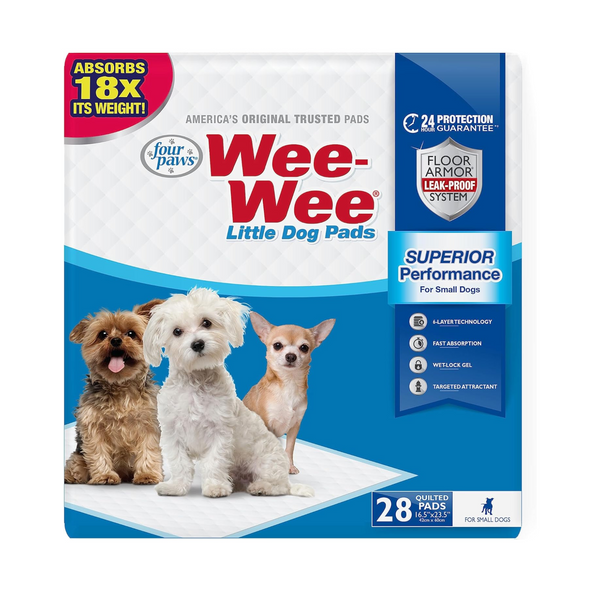 Four Paws Little Wee Wee Pads