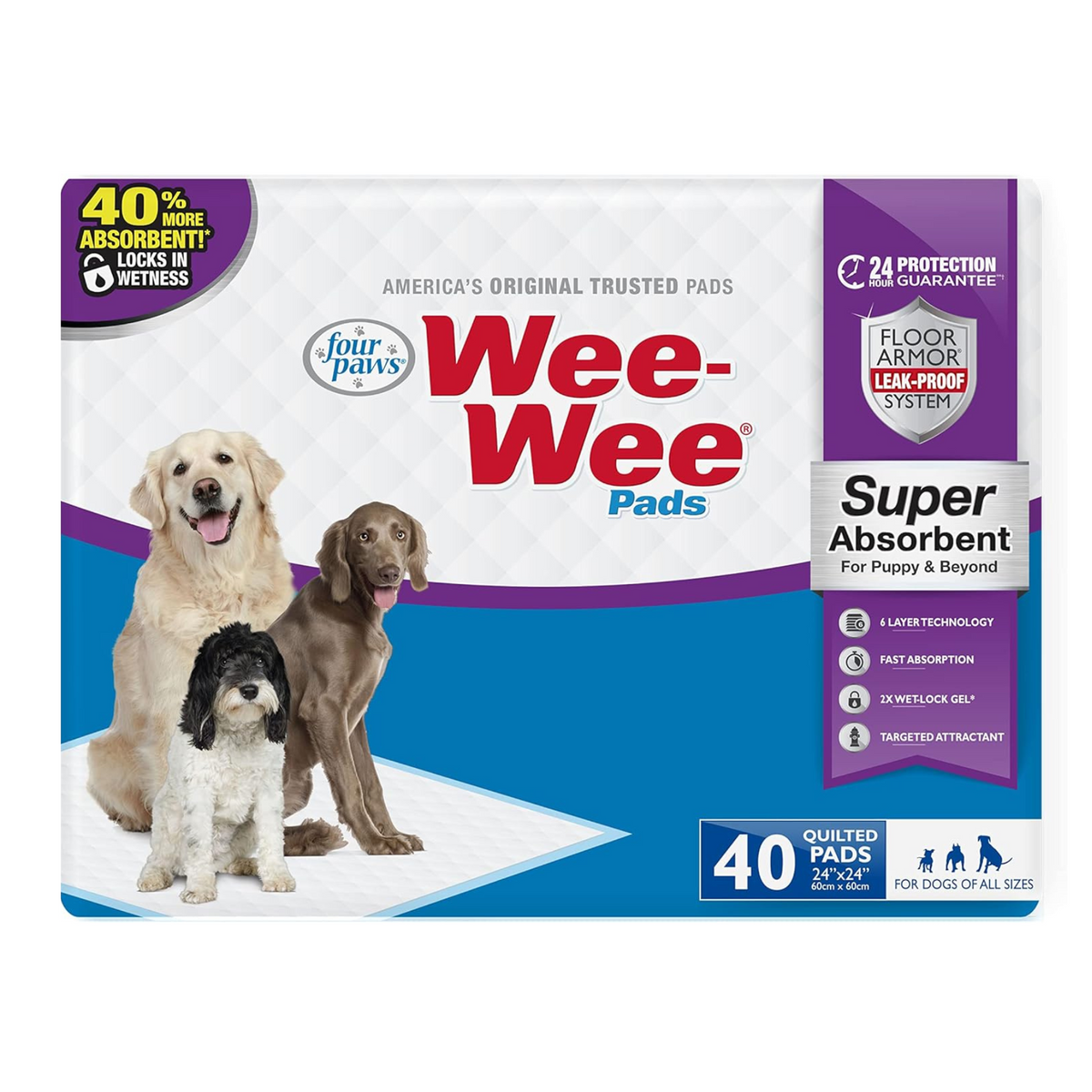 Four Paws Little Wee Wee Pads