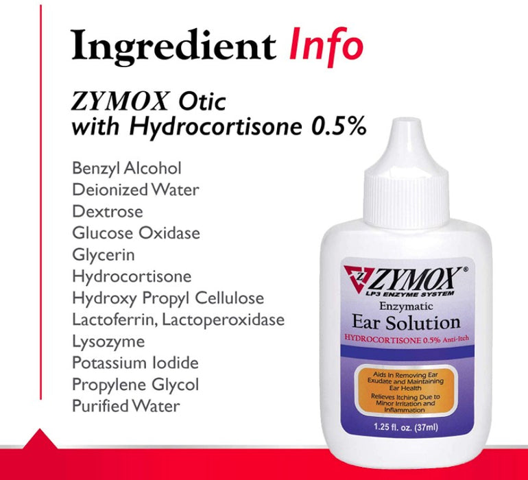 Zymox Enzymatic Ear Solution 
