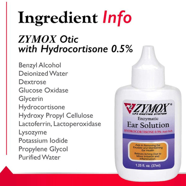 Zymox Enzymatic Ear Solution 
