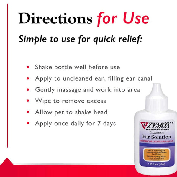 Zymox Enzymatic Ear Solution 